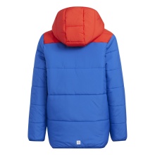 adidas Winter Insulation Jacket Padded Royal Blue Kids